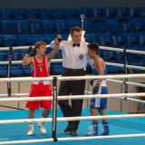 Nicola Cordella (a sinistra) ha partecipato al mondiale categoria junior, raggiungendo gli ottavi di finale